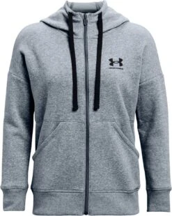 Under Armour Rival Fleece FZ Hoodie Dames Vest - Maat M -Fit Verkoop 957x1200 1