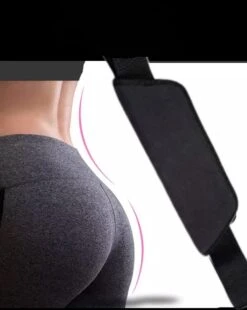 Merkloos Hip Thrust Belt Glute Bridge Pad Dumbbells Butt Workout(Leather Black) -Fit Verkoop 957x1200