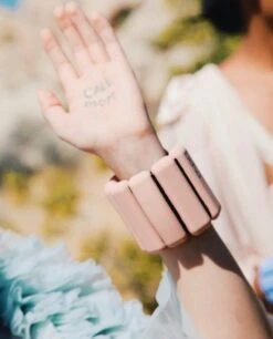 Bala Bangles Enkel- En Polsgewicht - 2 X 0,5 Kg - Zand/Beige -Fit Verkoop 970x1200